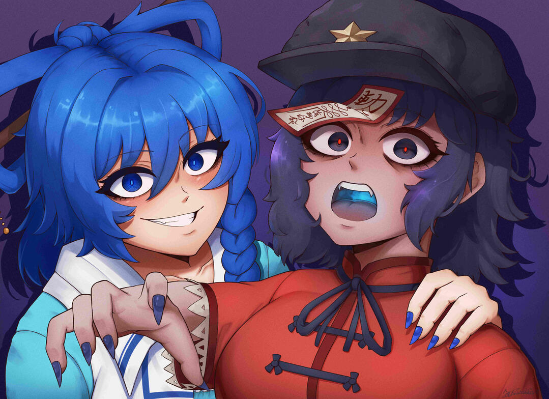 Seiga x Yoshika